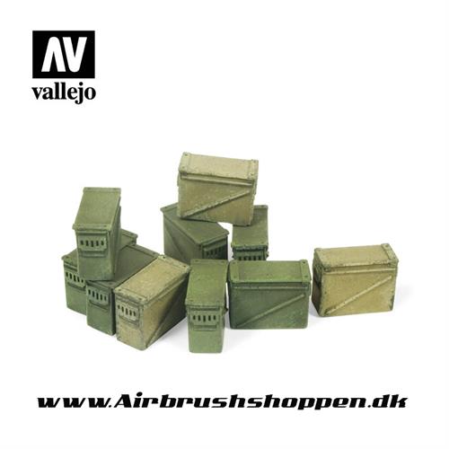 Large Ammo Boxes 12,7 mm Vallejo SC221 
